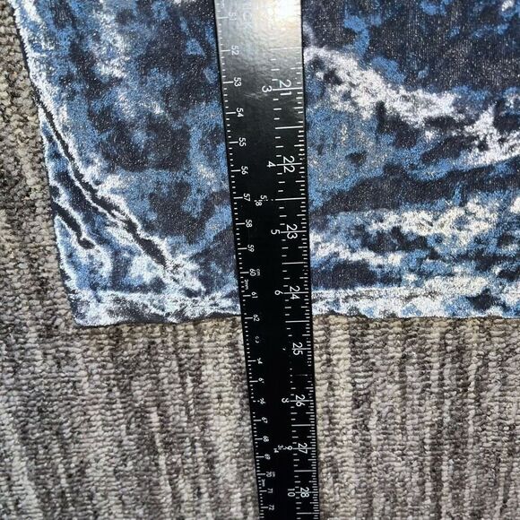 Cold Crush Women’s Size Small Waste of Time T Shirt Grey Crushed Velvet Blouse - Picture 4 of 5